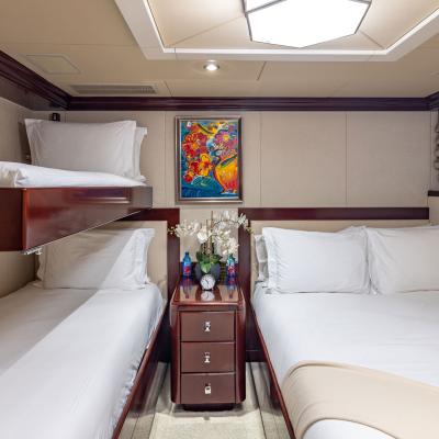 Starboard Forward Twin Cabin