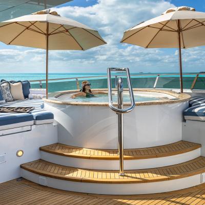 The Sundeck Jacuzzi area